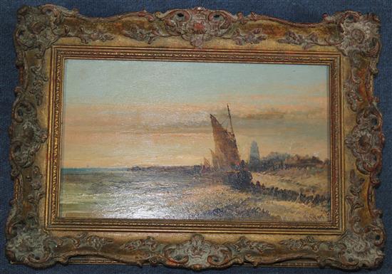 Edward Charles Williams (1807-1881) Early morning, Littlehampton, 8 x 13.25in.